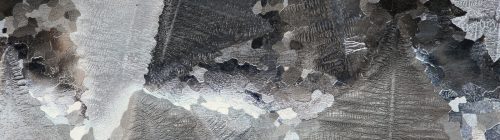Aluminium surface texture close-up