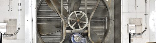 Industrial centrifugal fan impeller