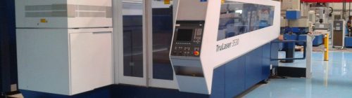 CNC laser cutting machine for precision sheet metal work